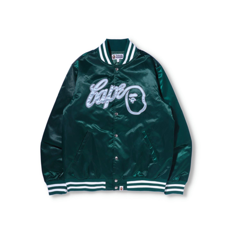 

A BATHING APE Бейсбольная майка, Green GRX