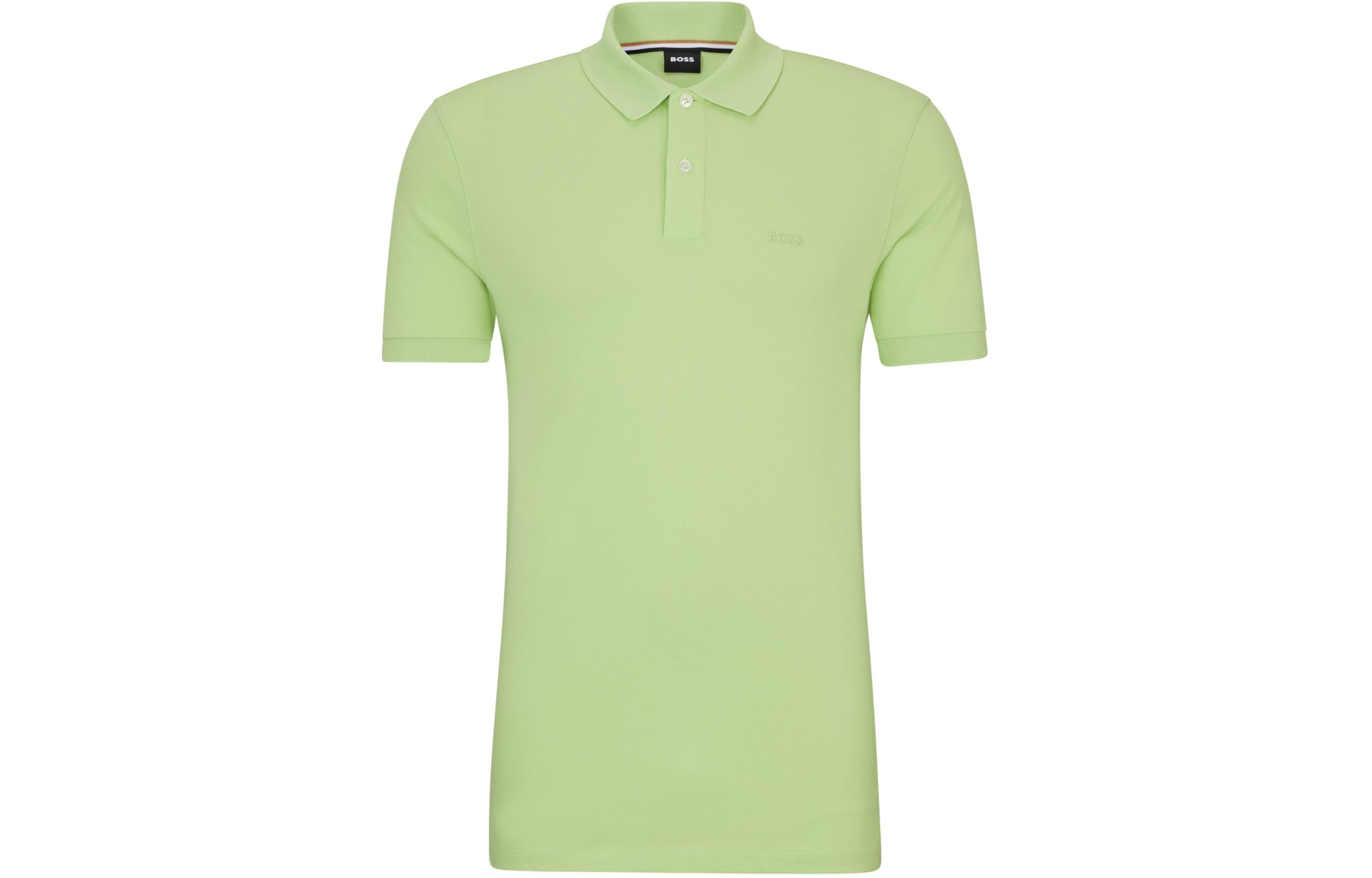 

HUGO BOSS Мужская поло светло-зеленая, Зеленый, HUGO BOSS Мужская поло светло-зеленая