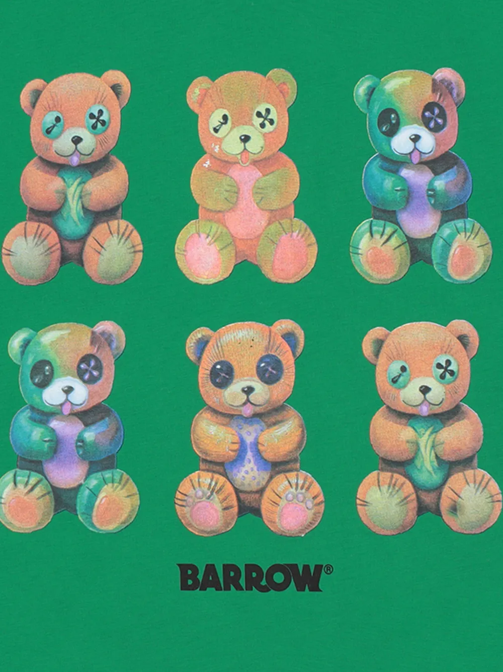 Футболка из джерси с принтом Barrow Kids, зеленый — фото 3