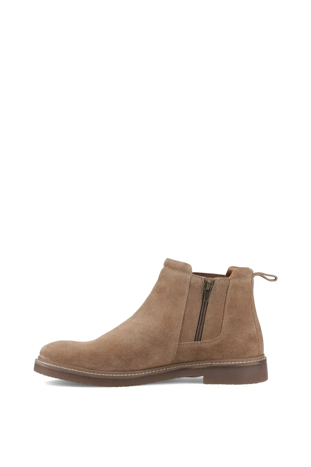 Челси ботинки Gareth из водонепроницаемой замши Hush Puppies, серо-коричневый — фото 4