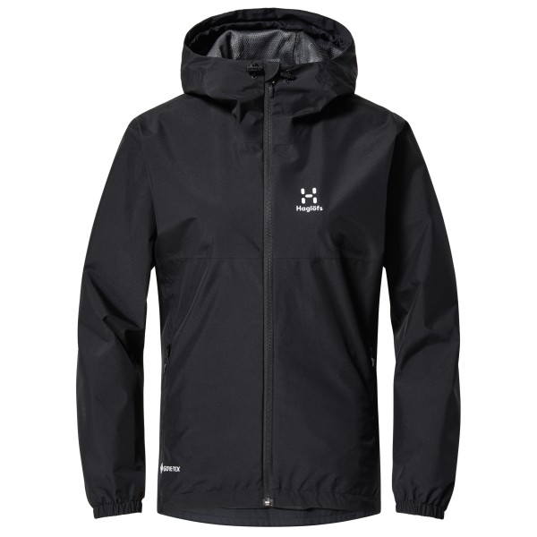 

Женская куртка kaise gtx - дождевик Haglöfs, черный
