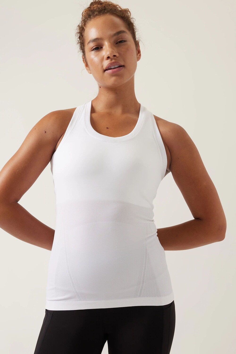 

Бесшовная майка Momentum Athleta, белый
