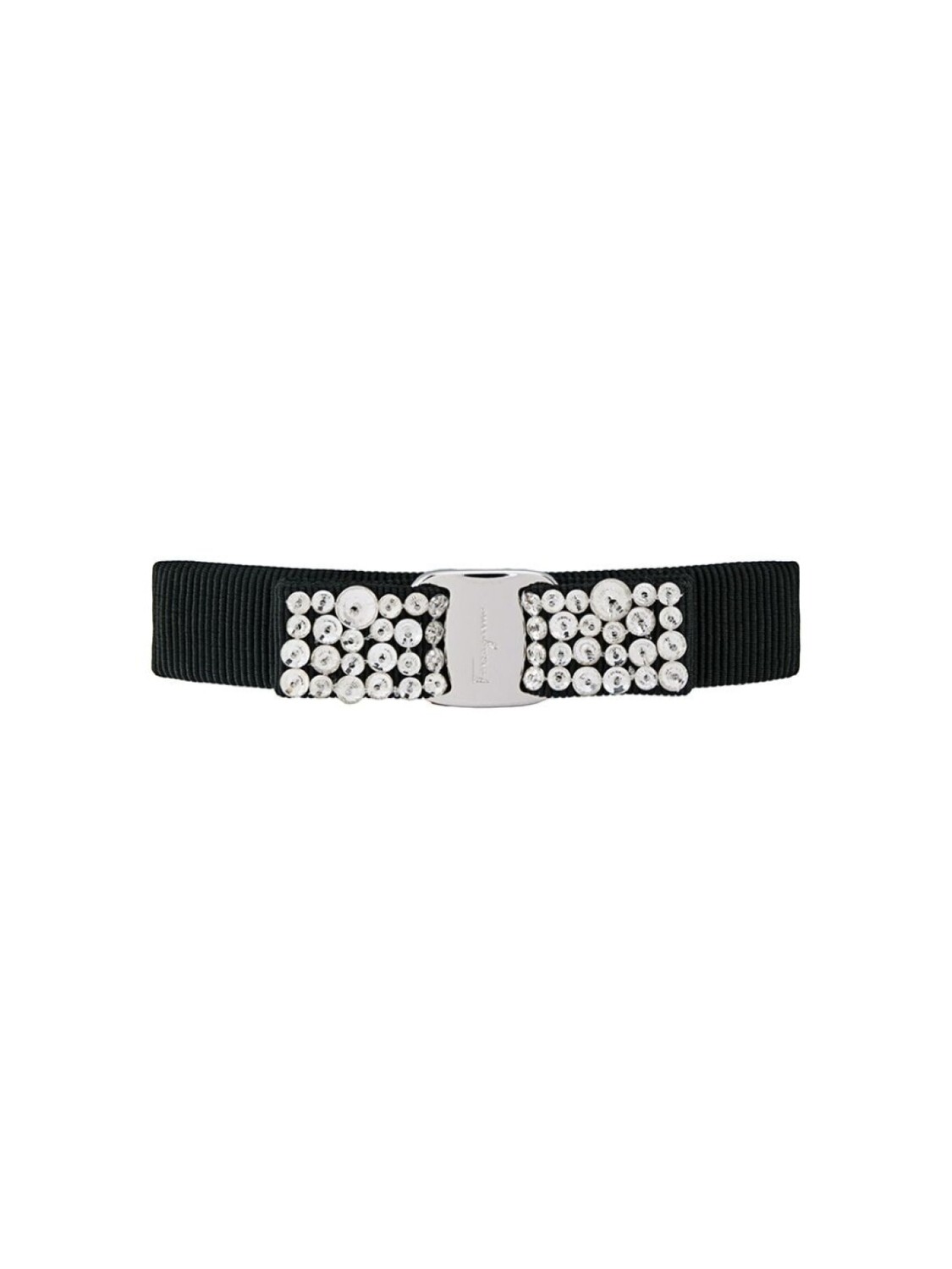 

Ferragamo заколка для волос Vara Bow с кристаллами, черный