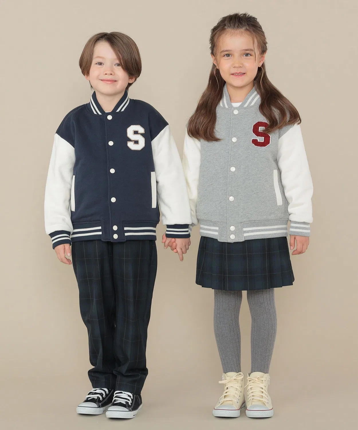 Детская куртка-стадион SHIPS KIDS, 100-130 см, серый — фото 4