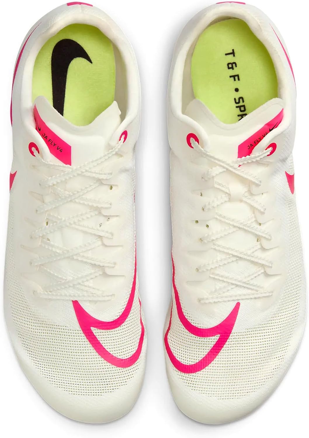Nike Unisex JA Fly 4 (400 - Racer Blue/White-Safety Orange), Sail Light Lemon Twist Fierce Pink — фото 4