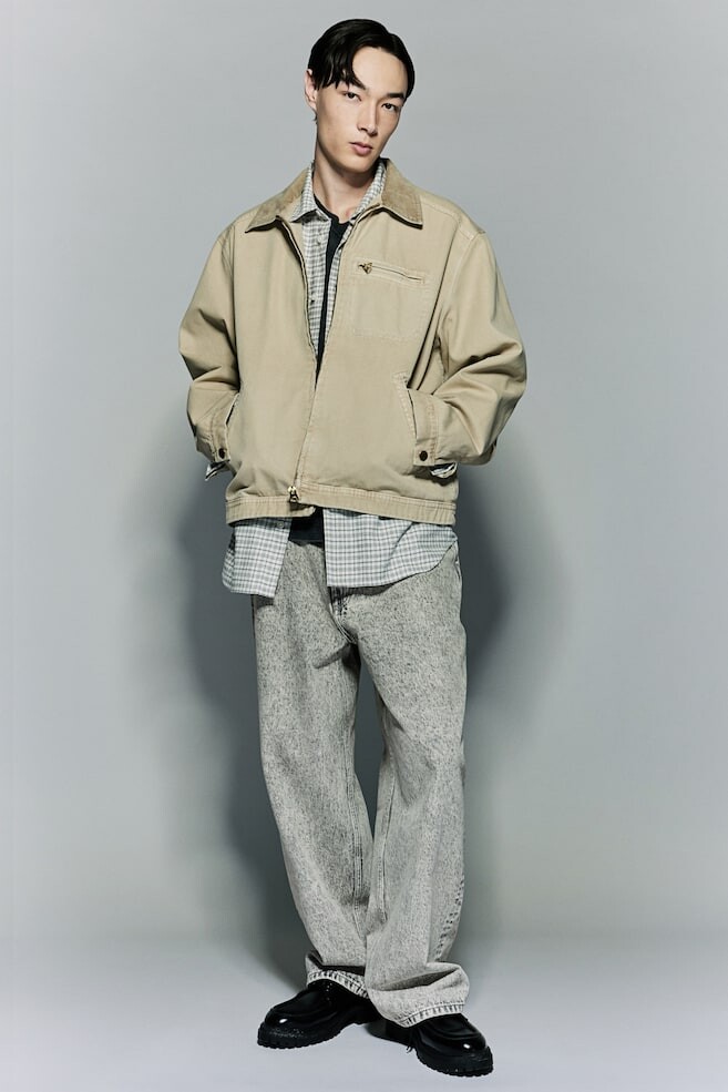 

Мешковатые джинсы H&M, серый