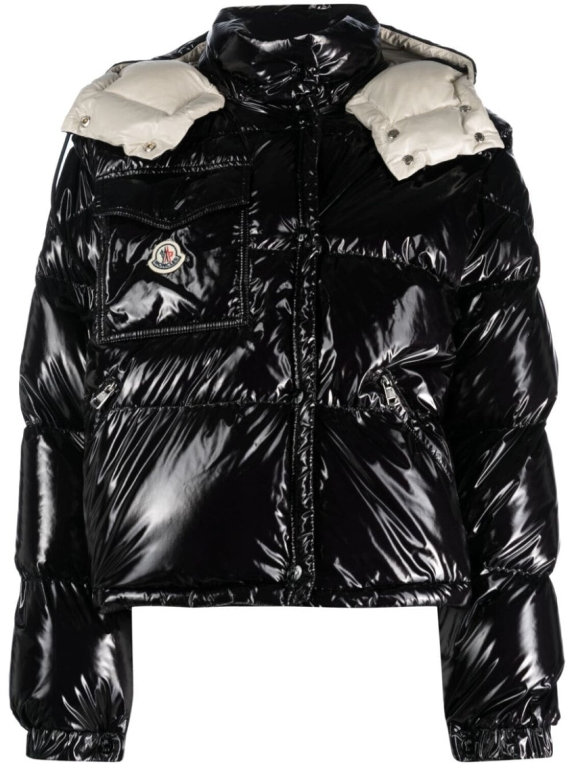 

Moncler стеганый пуховик Karakorum, черный