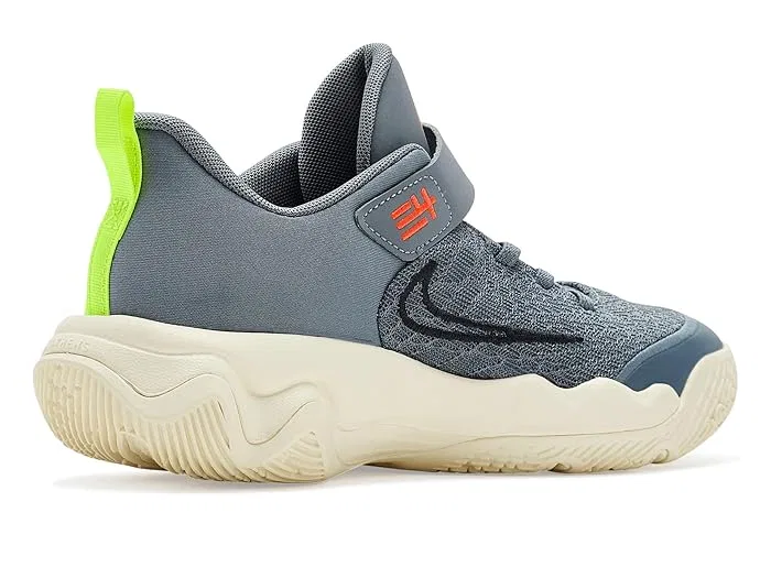 Кроссовки Giannis Immortality 4 Nike Kids, Dark Raisin/Total Crimson/Volt/Sail — фото 4