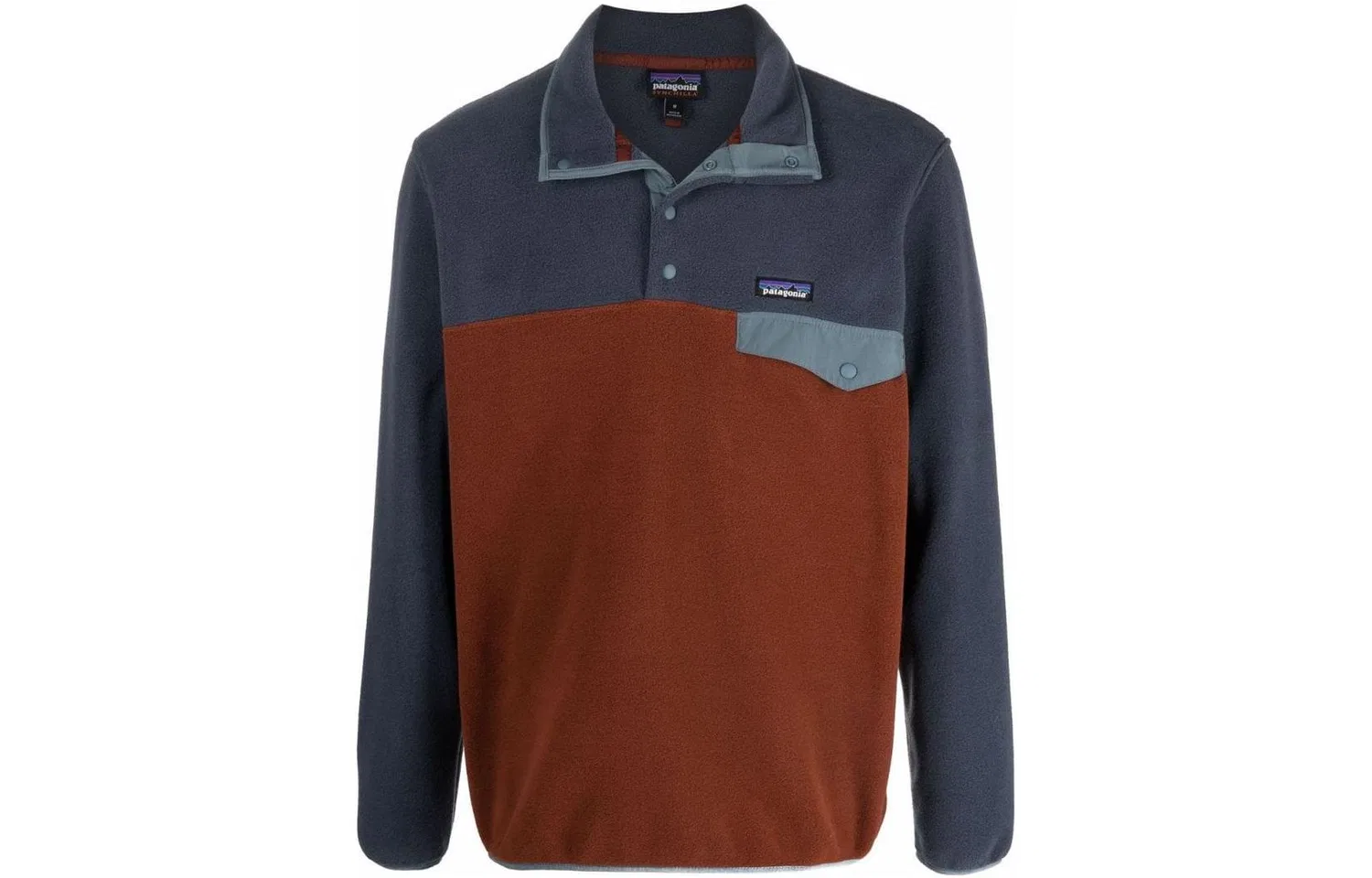 Свитшот мужской с воротником-стойкой Patagonia Multicolor