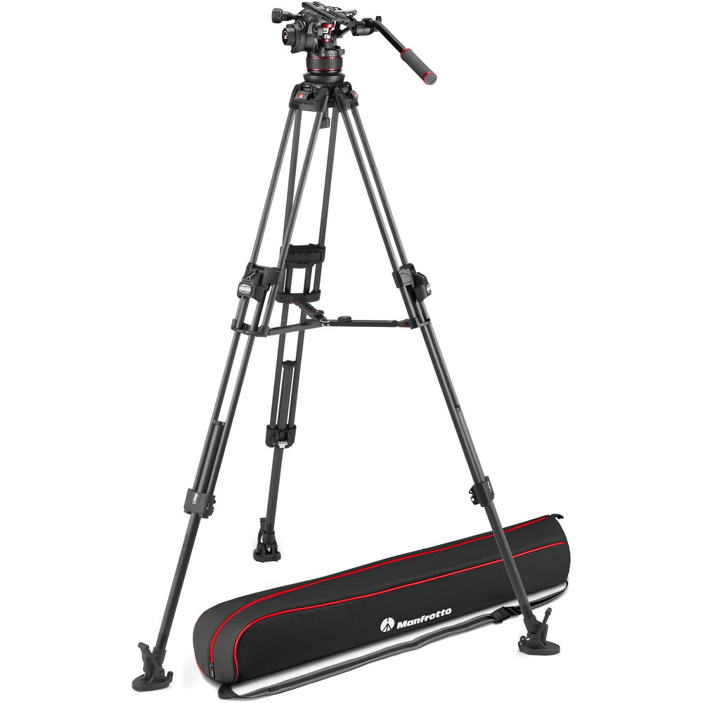 

Жидкостная головка Manfrotto 612 Nitrotech с системой штатива 645 FAST Twin Carbon Fiber и сумкой