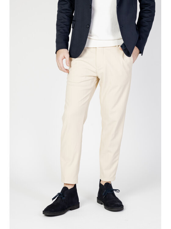 

Костюмные брюки regular fit Manifattura Borghese, бежевый