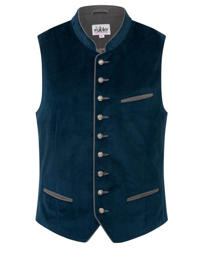 

Nübler Традиционный синий жилет Курта