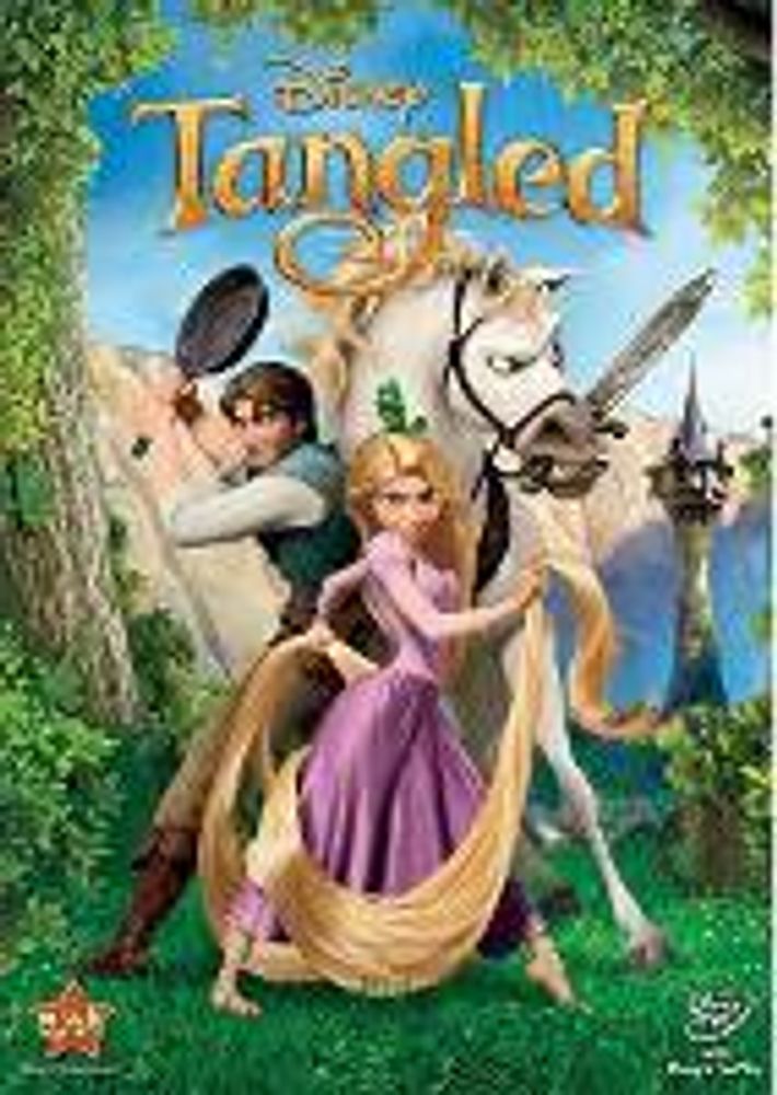 

Диск DVD Tangled