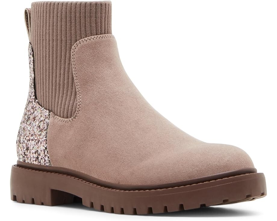 

Ботинки Steve Madden Kids Lilyana, цвет Taupe Glitter