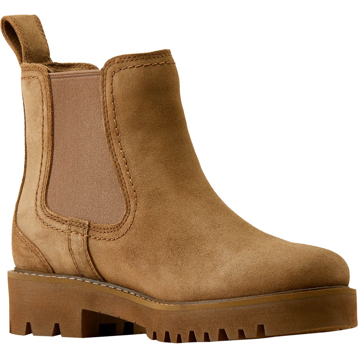 Женские ботинки челси Ariat Wexford Lug замшевые, коричневый — фото 2