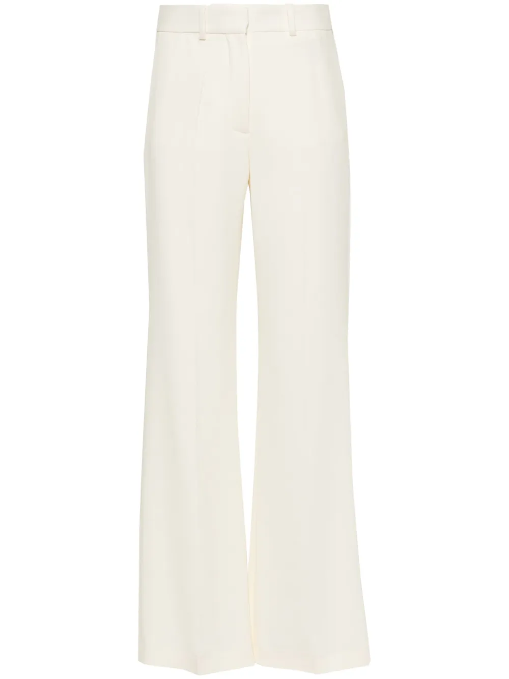 

Расклешенные брюки со складками Joseph, белый