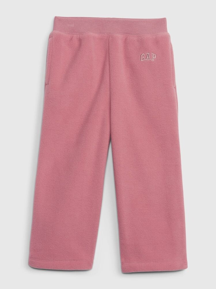 

Флисовые спортивные штаны Gap, розовый