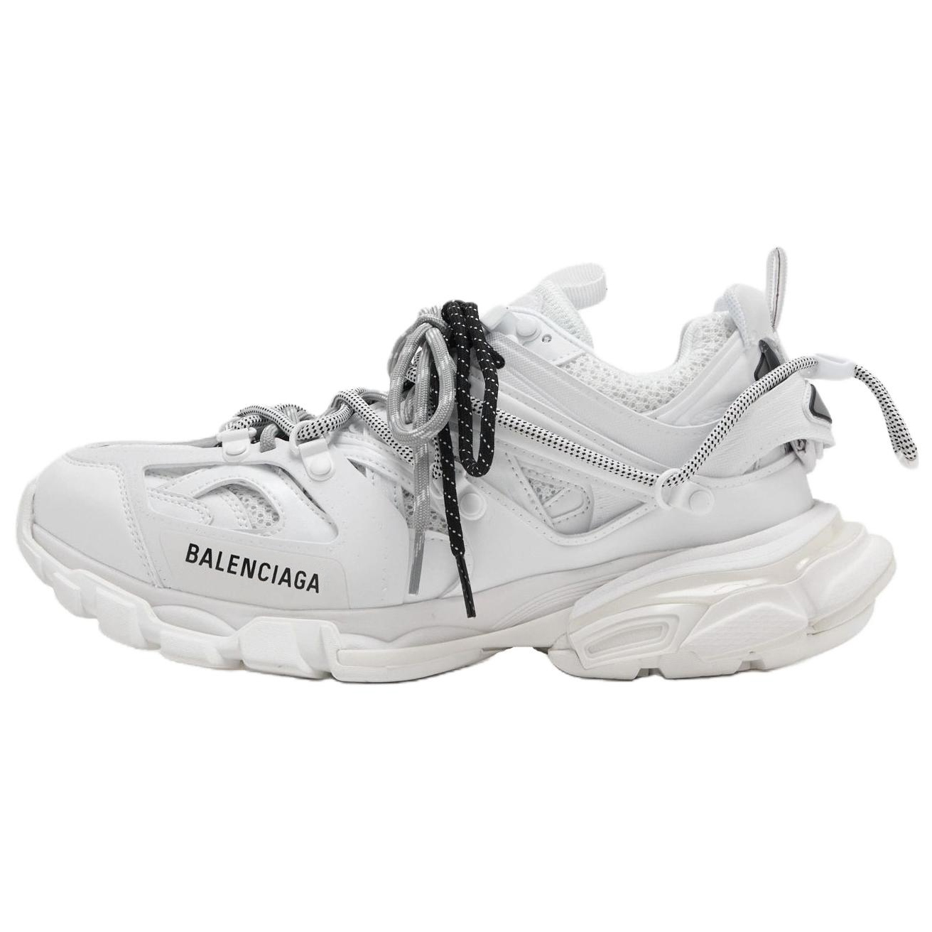 

Balenciaga Низкие массивные кроссовки Track Trail Laces, мужские, белые