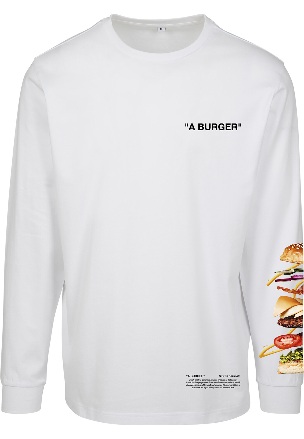 

Лонгслив Mister Tee T Shirt langarm, белый