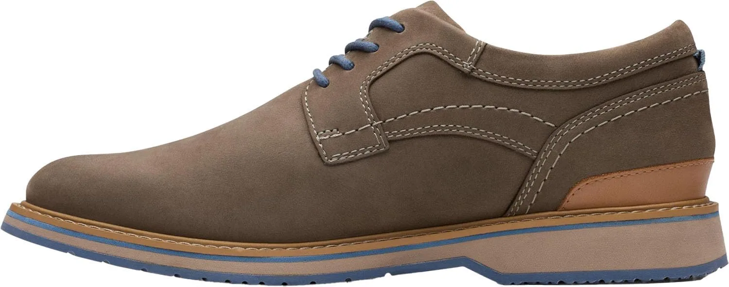Мужские кроссовки Clarks Monahan PlainOxford, серый — фото 2
