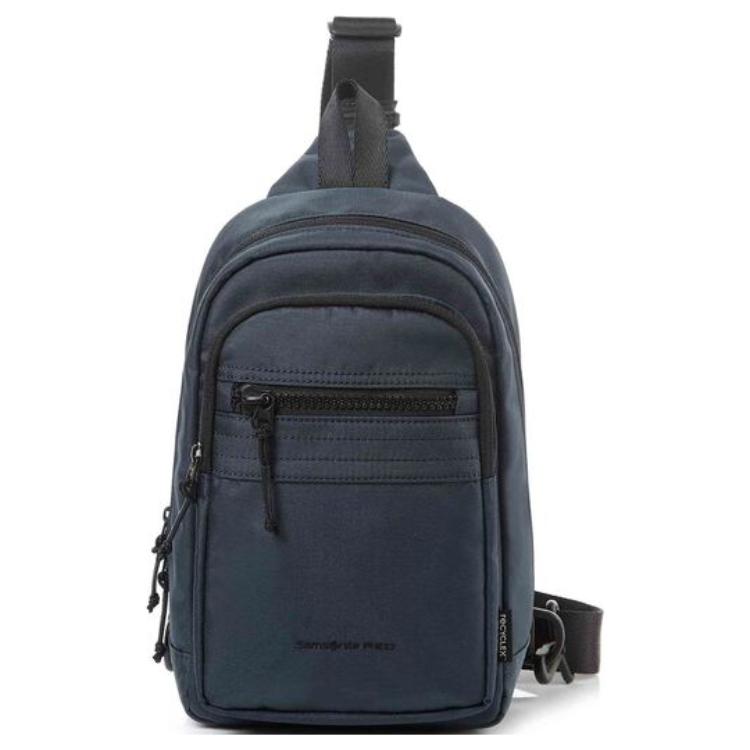 

Samsonite Полиэстеровая кроссбоди сумка слинг-бэг унисекс marine blue