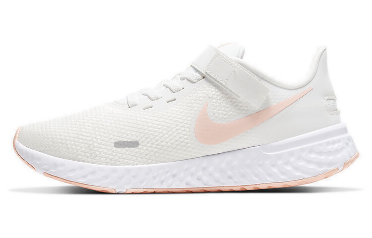 

Кроссовки Revolution 5 Series женские с низким верхом, белые/розовые Nike