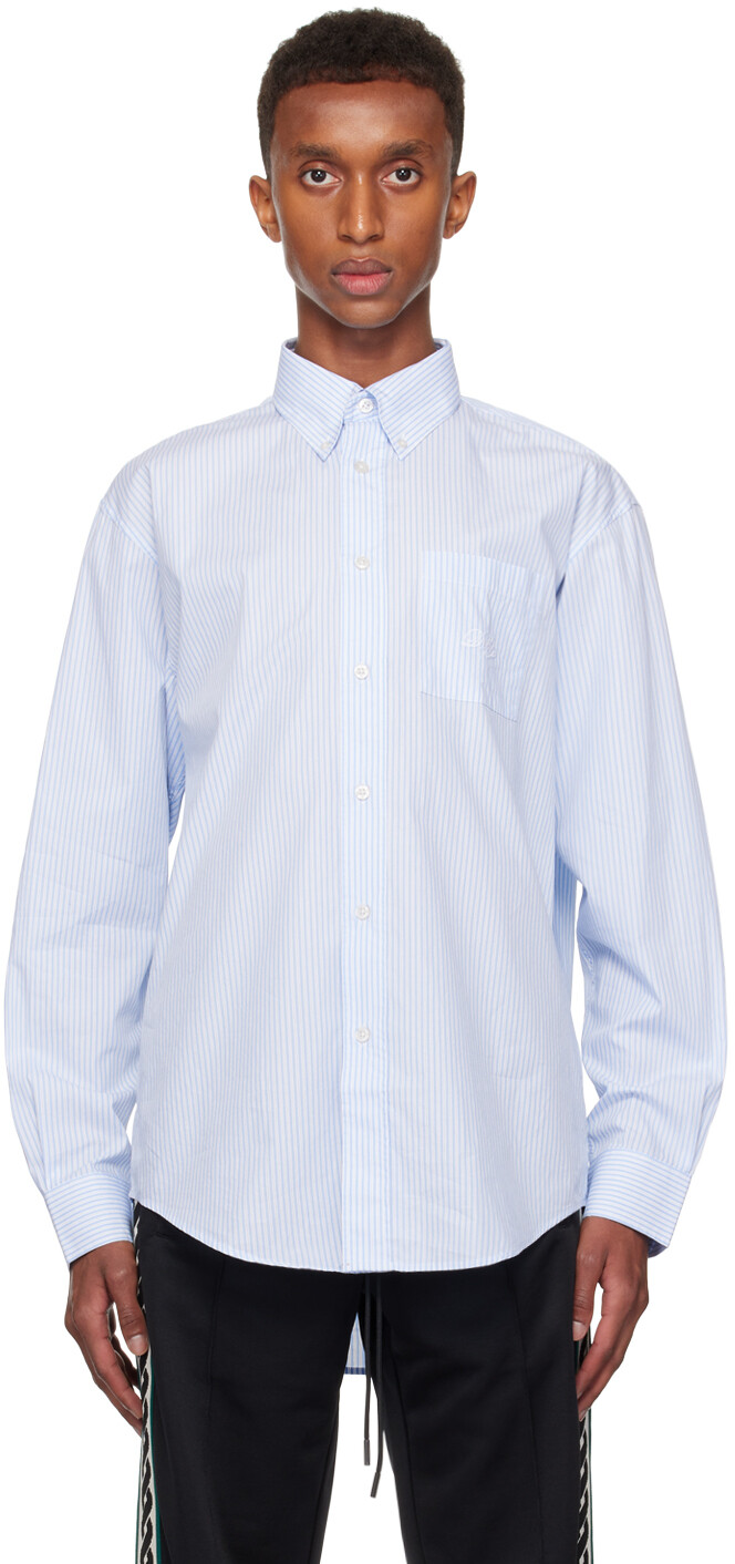

Синяя рубашка «La Chemise Rayee» Drole De Monsieur