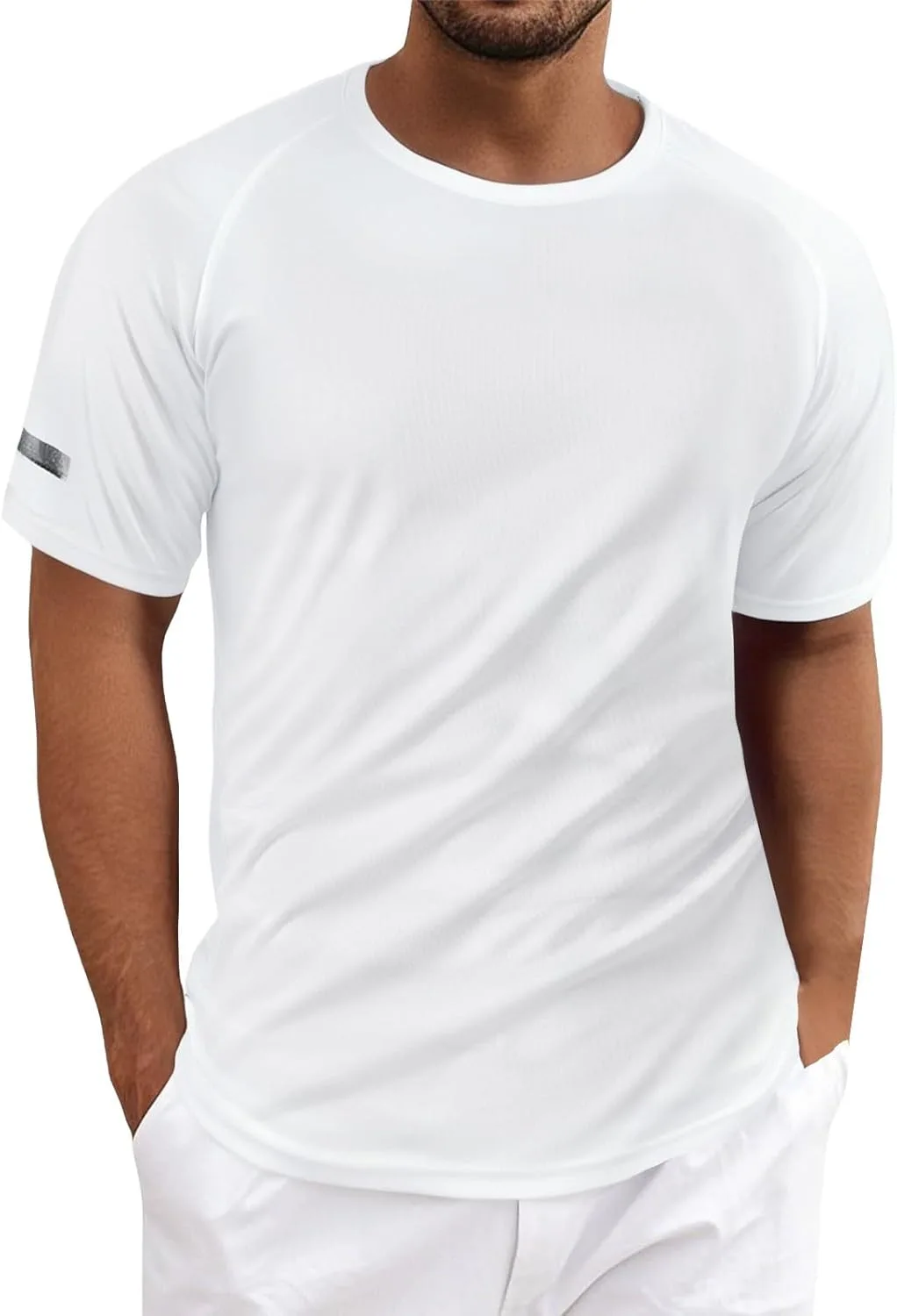 

Мужская футболка для тренировок Wicking Quick Dry Loose Fit