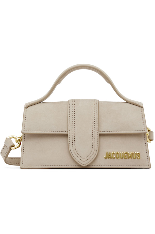 

Jacquemus Бежевая сумка «Бамбино»