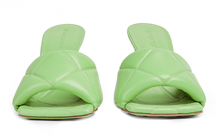 Lido High Heels женские зеленые Bottega Veneta — фото 4