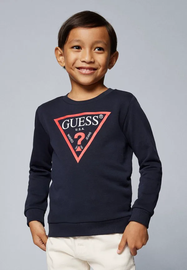 Детская толстовка core для мальчиков. Guess, Smart Blue