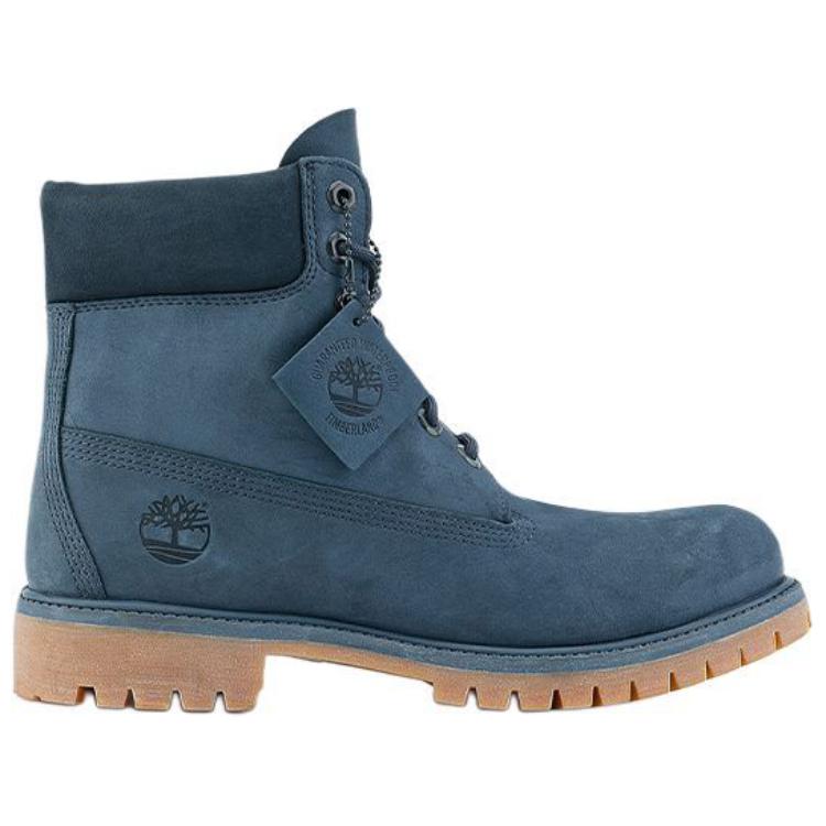 Мужские ботинки Timberland непромокаемые нескользящие, сине-голубой — фото 2