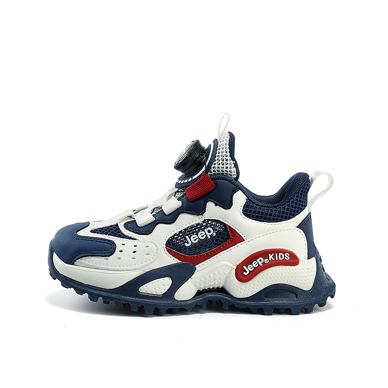 

Низкие детские беговые кроссовки White Blue Kids' Jeep