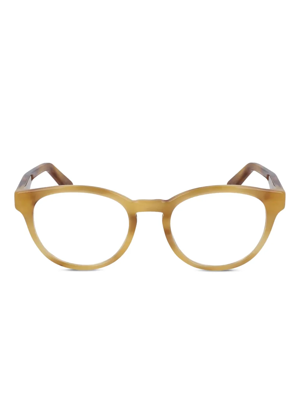 

Очки в круглой оправе Chloé, коричневый