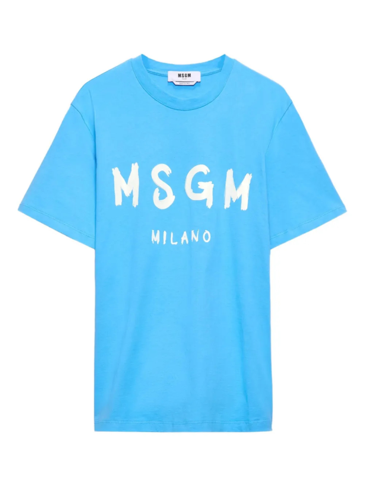 

Футболка с логотипом MSGM, синий