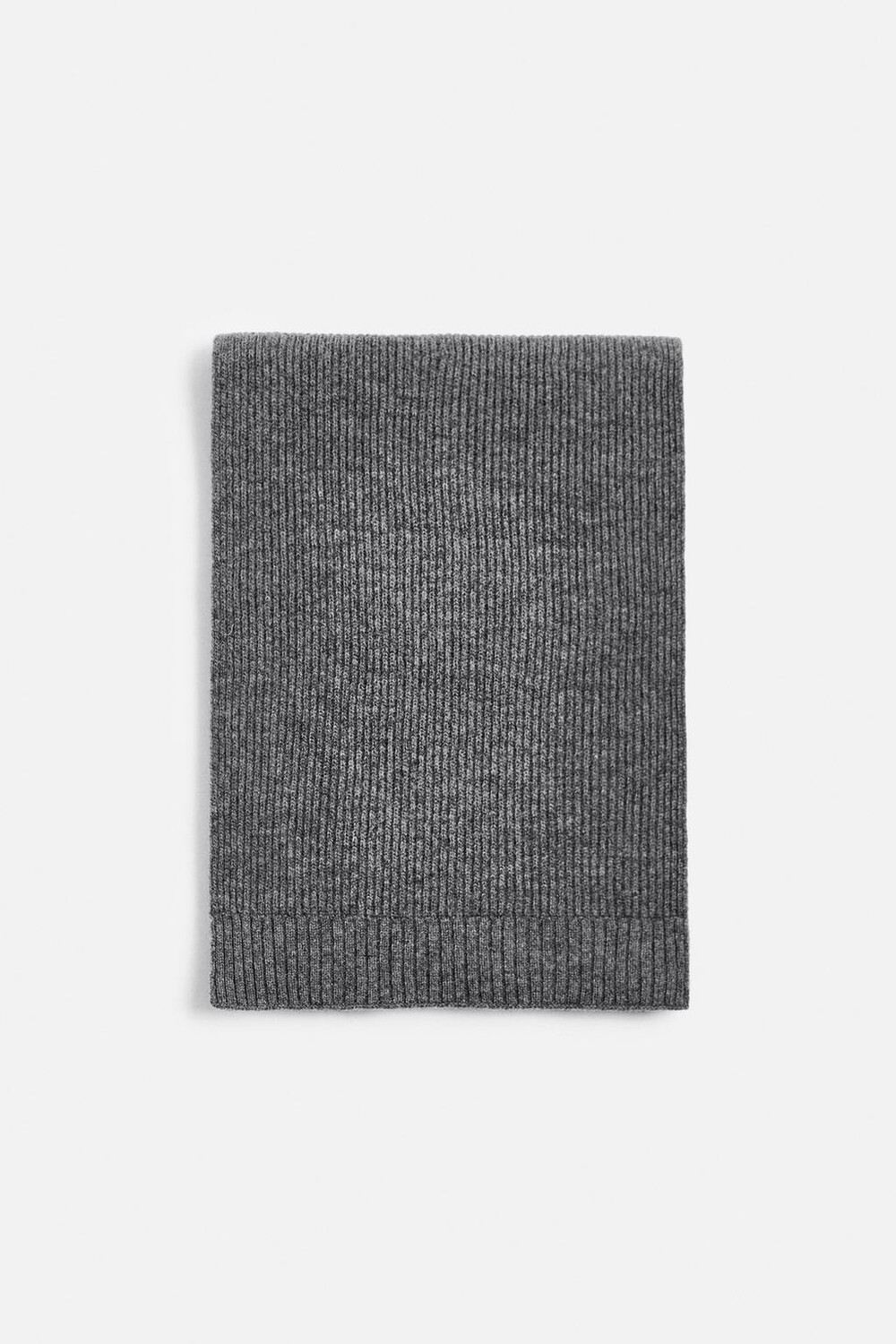

Шарф из 100% шерсти ZARA, серый