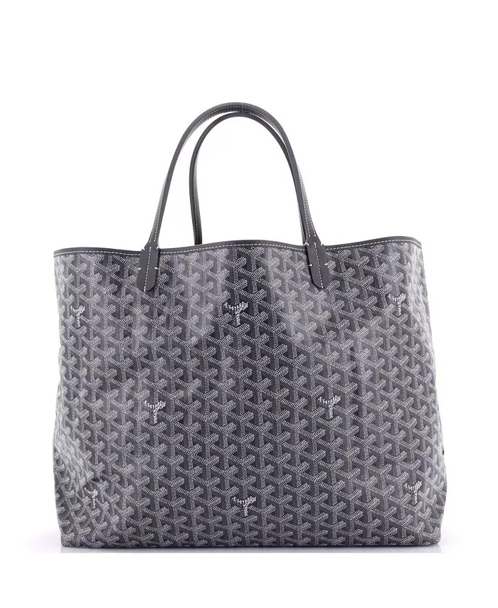 

Сумка-тоут GM Saint Louis с покрытием из холста Pre-Owned Goyard, серый