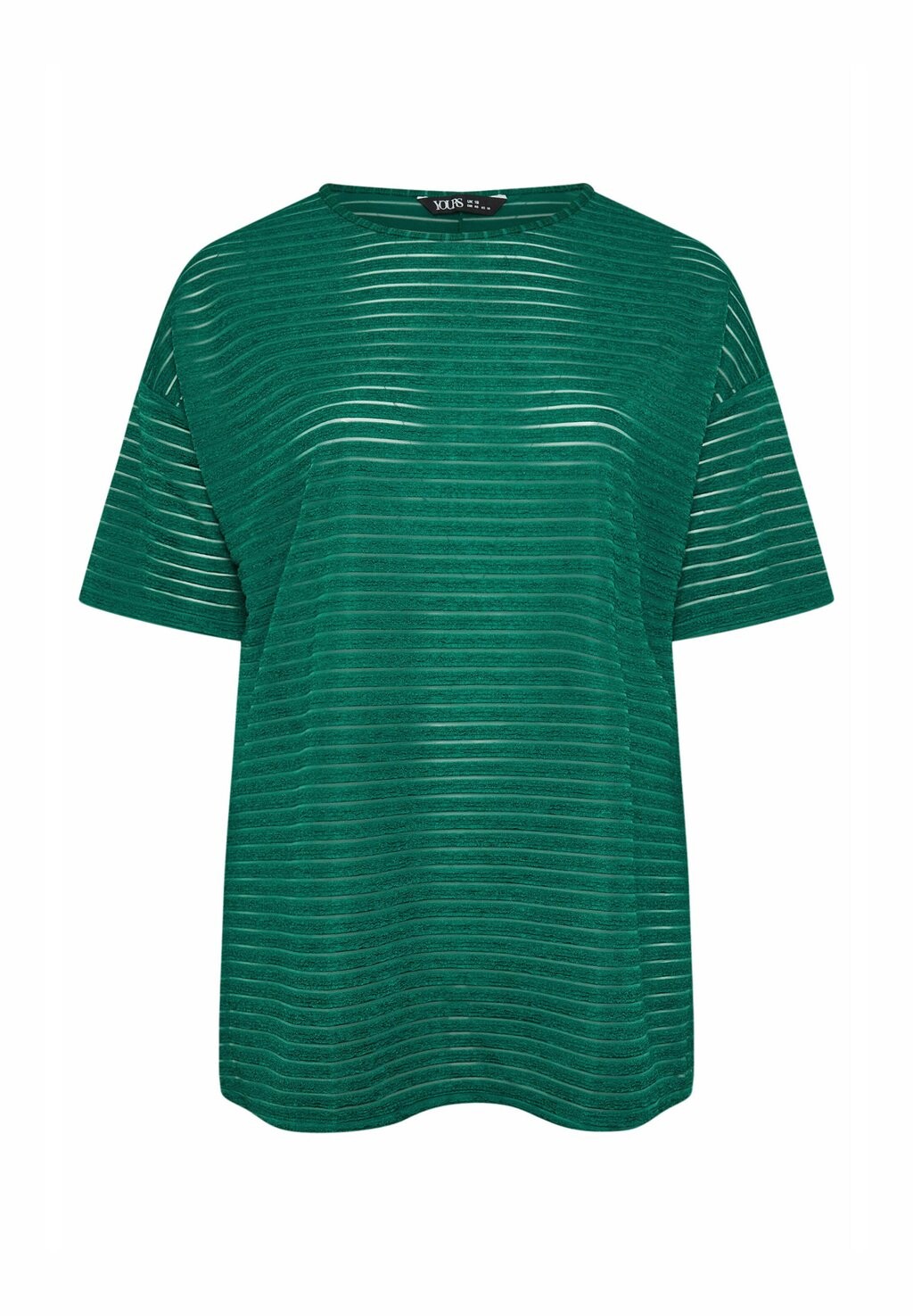 

Футболка с принтом SHORT SLEEVE Yours Clothing, зеленый