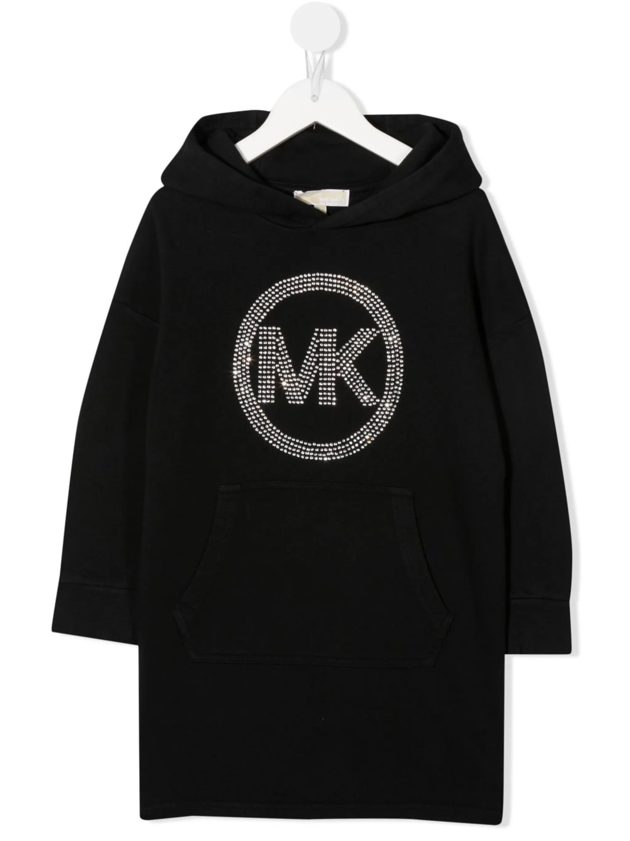 

Платье-худи с логотипом Michael Kors Kids, черный