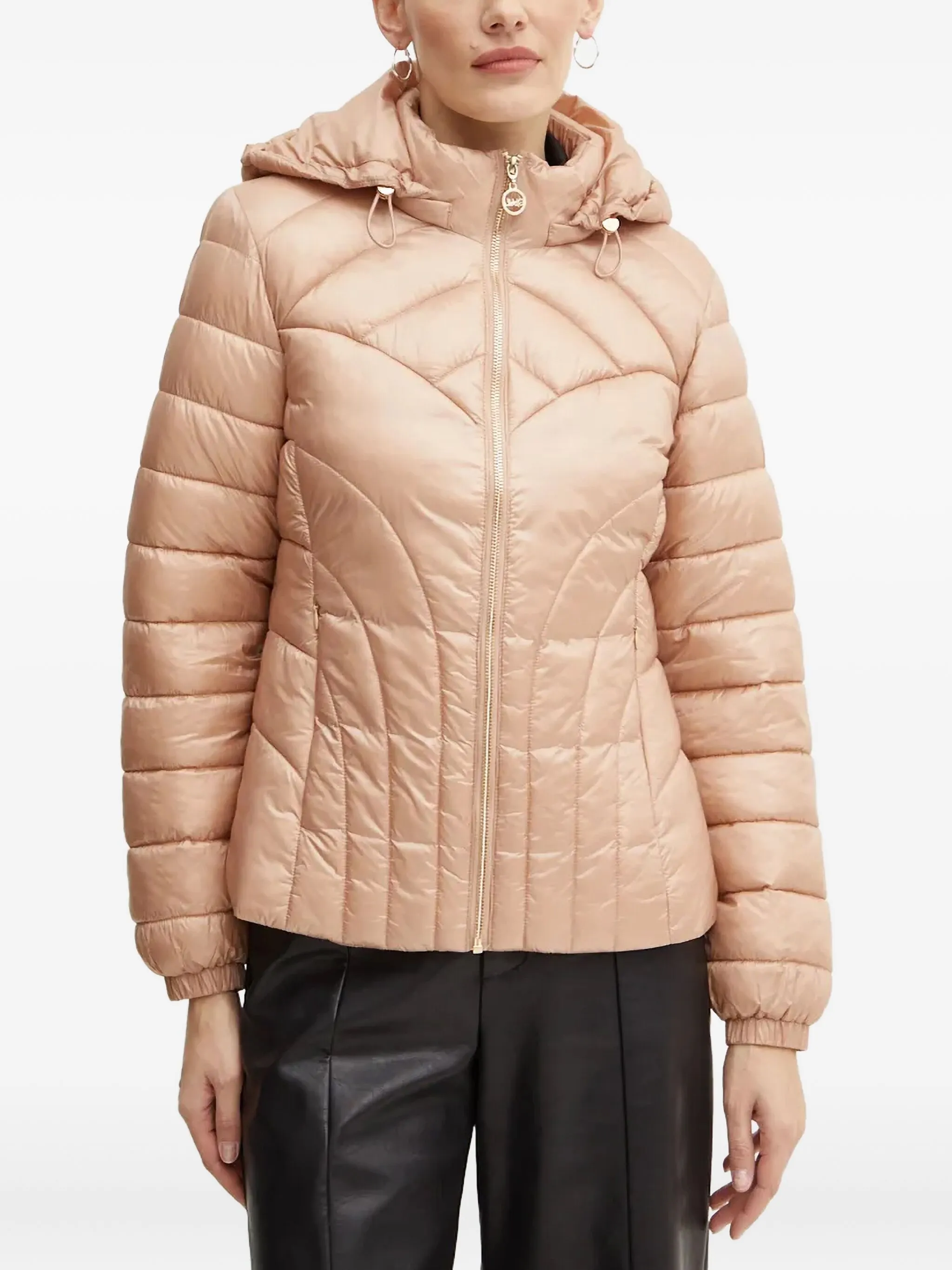 

Стеганая куртка с застежкой на молнию Liu Jo, нейтральный