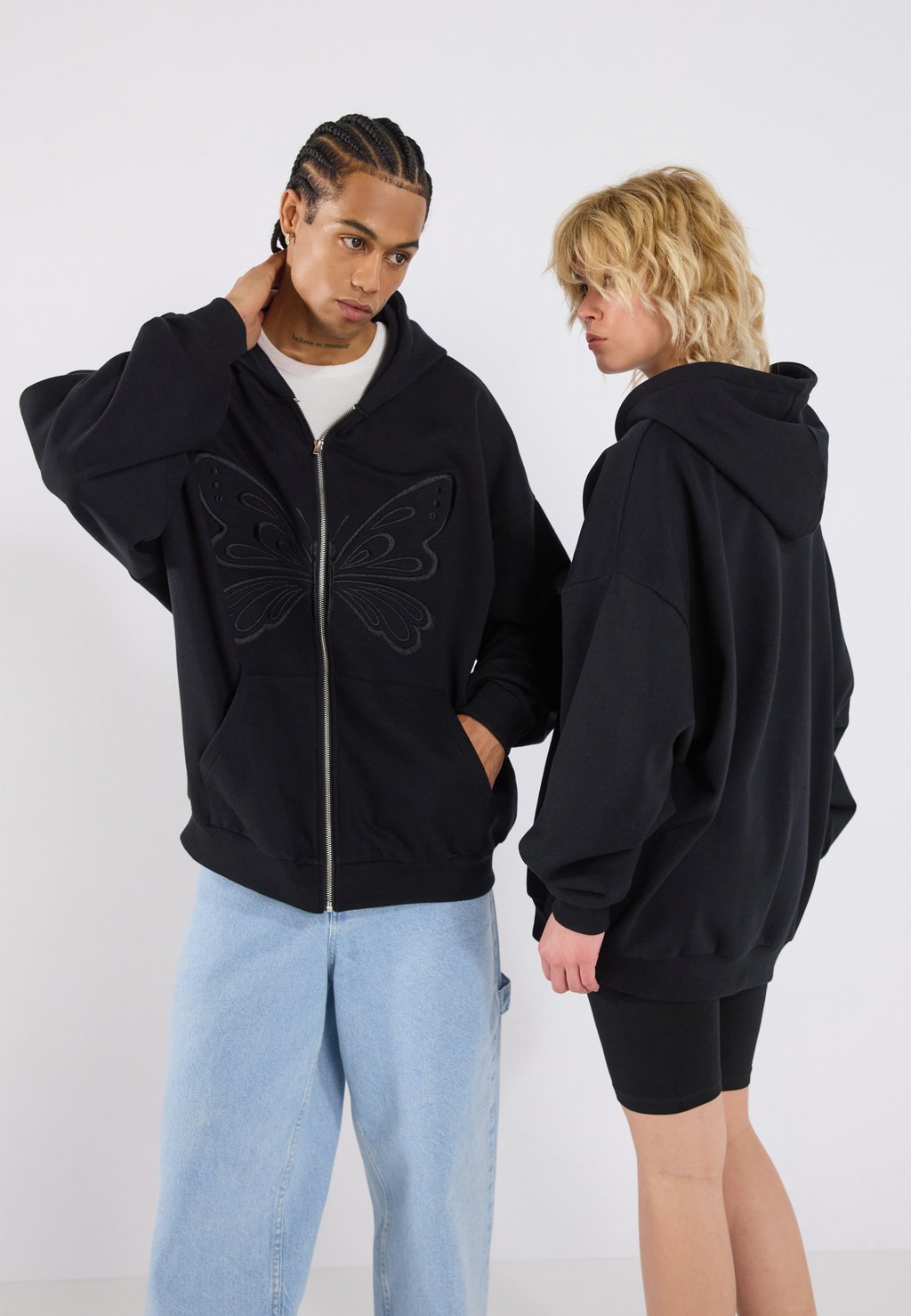 

Толстовка на молнии UNISEX YOURTURN, черный