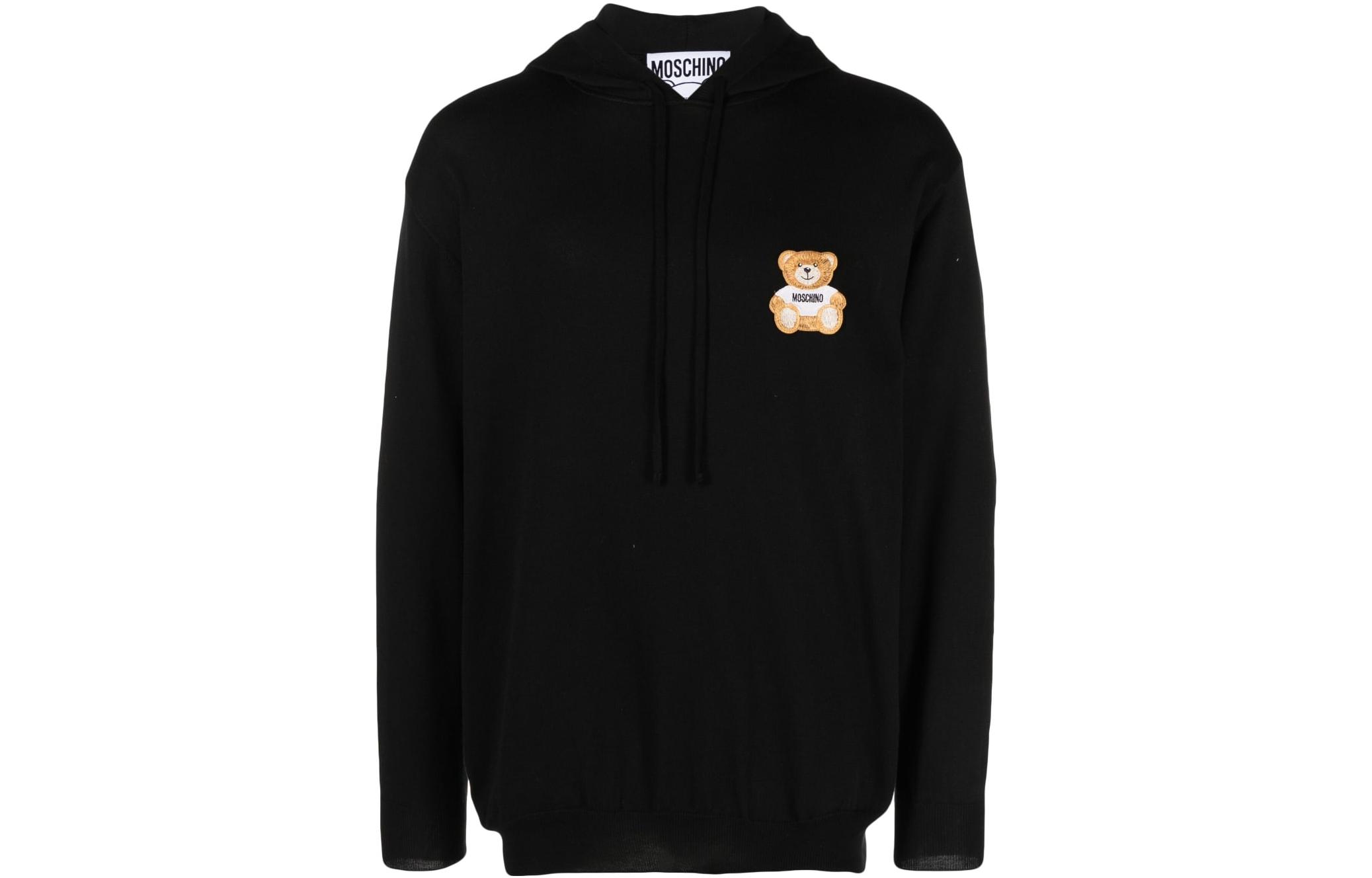 

MOSCHINO Свитшот мужской черный