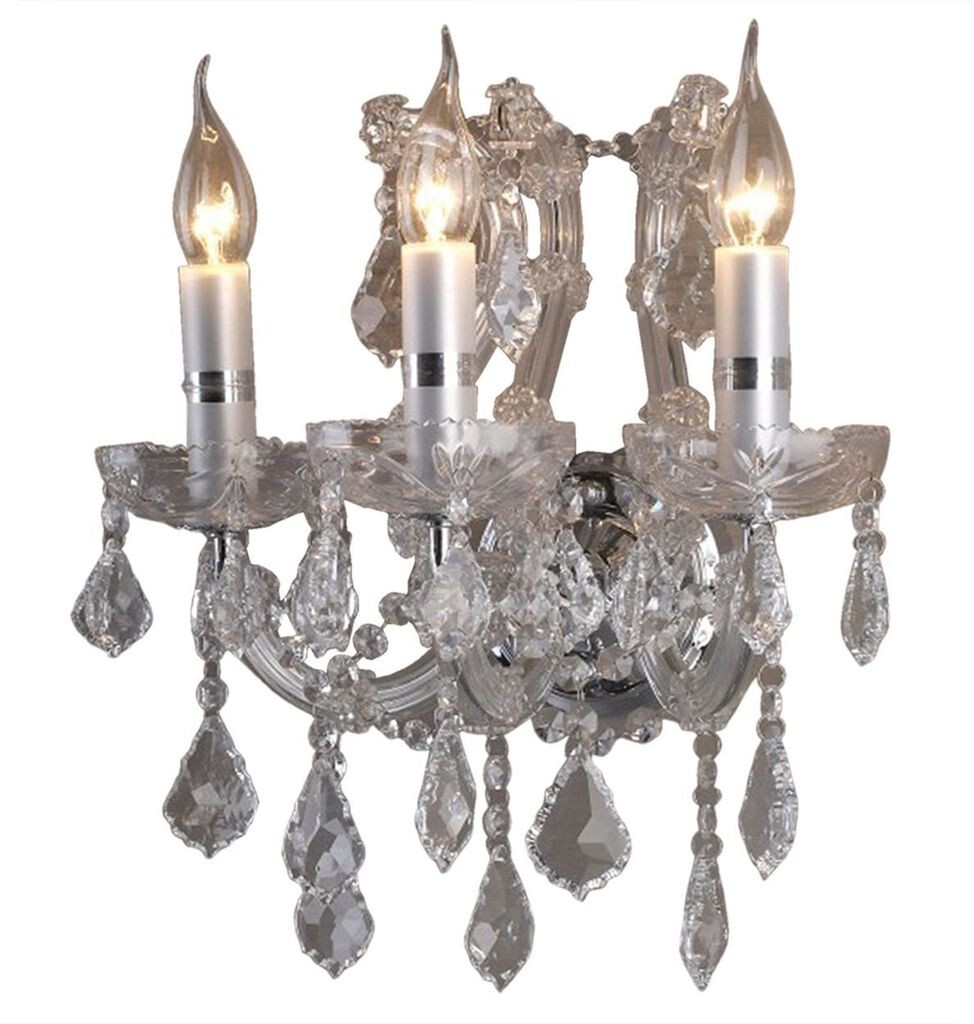 

Настенный светильник Clayre & Eef 35x21x40 см, прозрачное железо Clayre&Eef, прозрачный