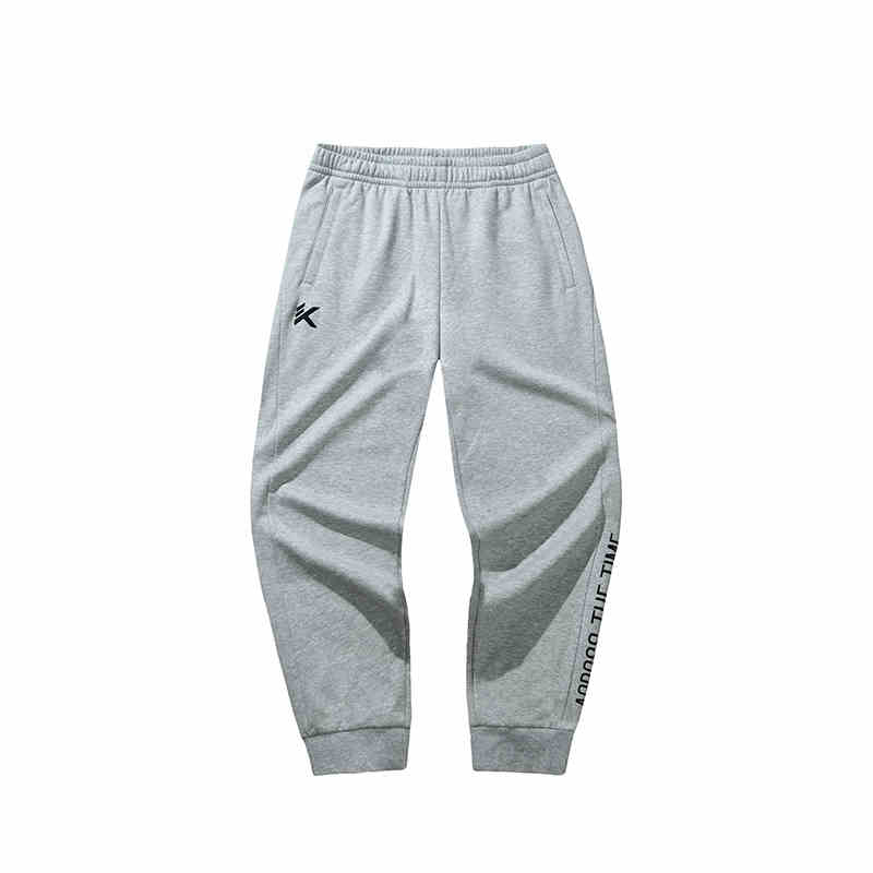 

Брюки баскетбольной коллекции Knitted Sports, мужские, Gray Heather Gray ANTA, серый