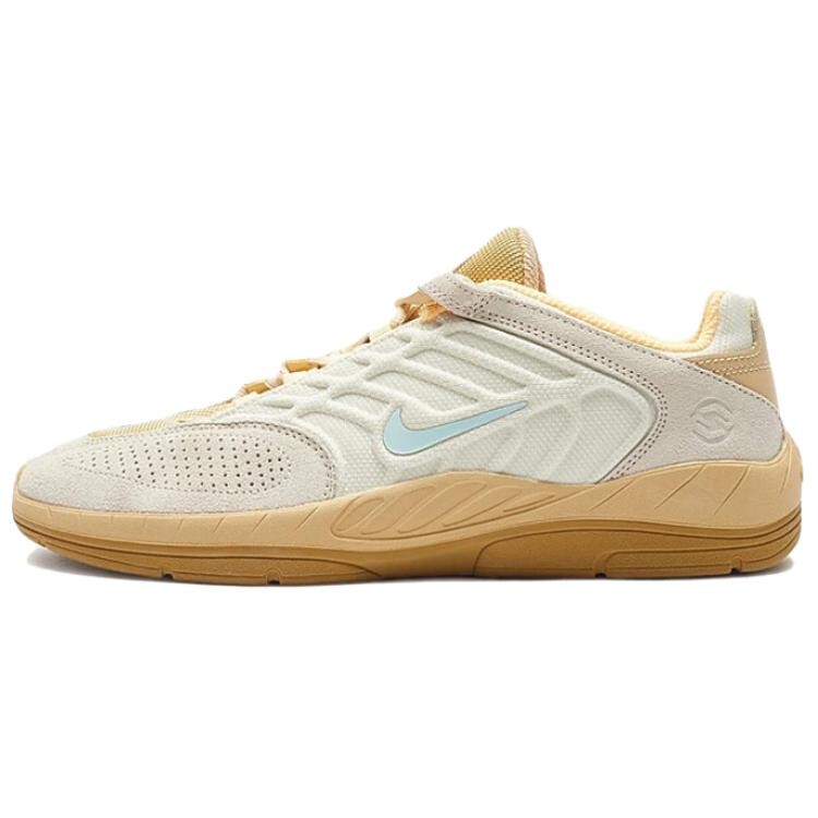 Кроссовки Nike Sb Vertebrae Lifestyle Shoes Unisex Low-top White/Yellow, белый/желтый
