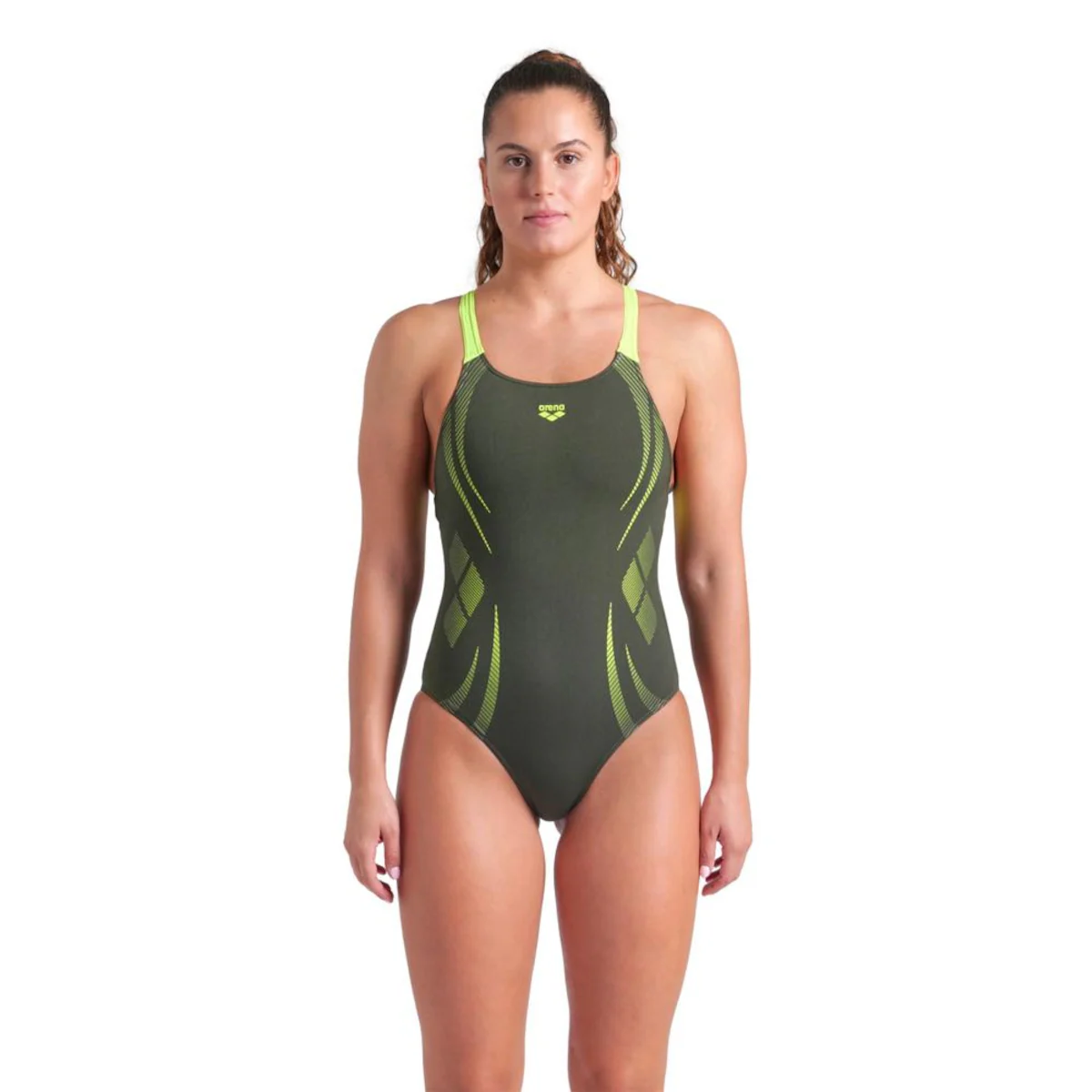 

Женский купальник Poseidonia Swim Pro Arena, темно-зеленый