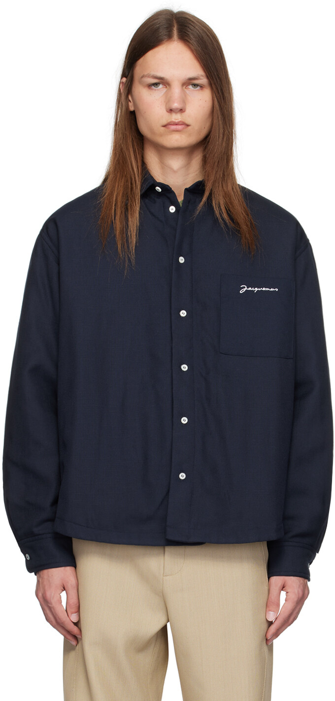 

Темно-синий - Куртка La Casa 'La chemise Boulanger' JACQUEMUS