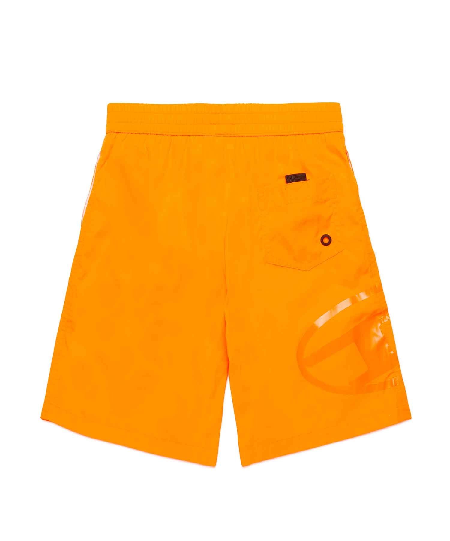 Детские и подростковые купальники с логотипом бренда DIESEL, Orange — фото 2