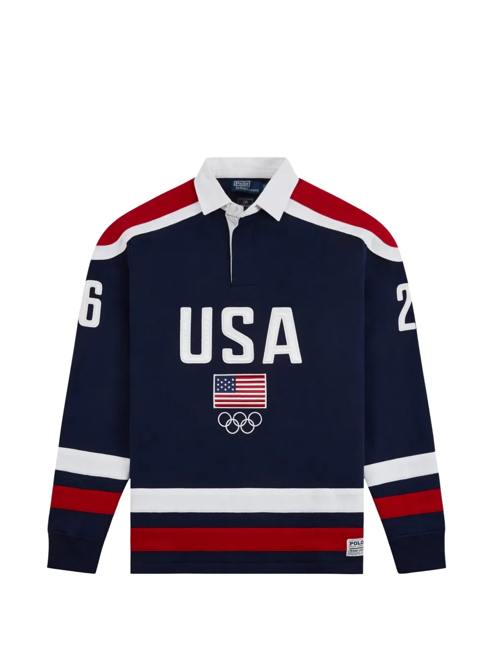 Толстовка сборной США по регби Polo Ralph Lauren, синий