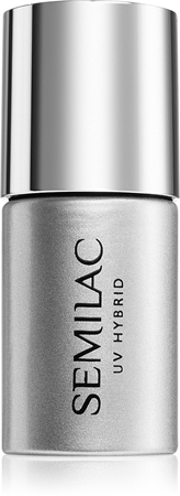 

Верх для блестящего гибридного лака Semilac Top No Wipe Blinking, Copper & Gold Flakes 7 ml